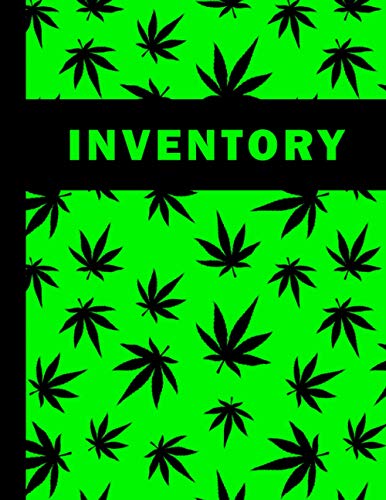Cannabis dispensary sales inventory: Weed store sales / stock inventory book