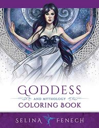 Goddess and Mythology Coloring Book (Fantasy Coloring)