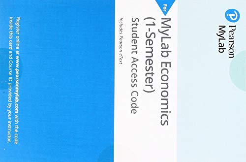 MyLab Economics with Pearson eText — Access Card — for Introduction to Econometrics