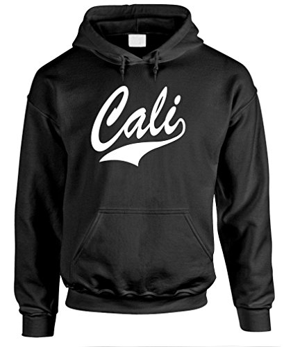 CALI – california rap hip hop swag style Pullover Hoodie, 2XL, Black