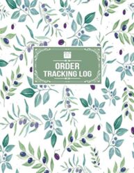 Order Tracking Log: Tracking Organizer Notebook