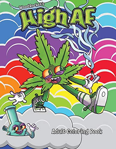 High AF Adult Weed Coloring Book | Sexy Naughty Dirty | The Perfect Gift