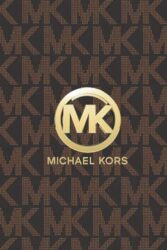 Michael Kors Notebook: Golden Glow – 110 Pages, In Lines, 6 x 9 Inches