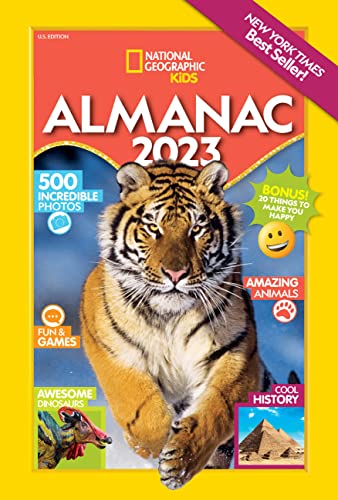 National Geographic Kids Almanac 2023 (US edition) (National Geographic Kids Almanac (Hardcover))