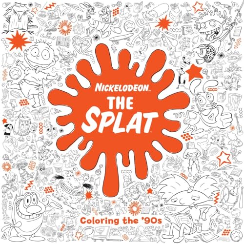 The Splat: Coloring the ’90s (Nickelodeon) (Adult Coloring Book)